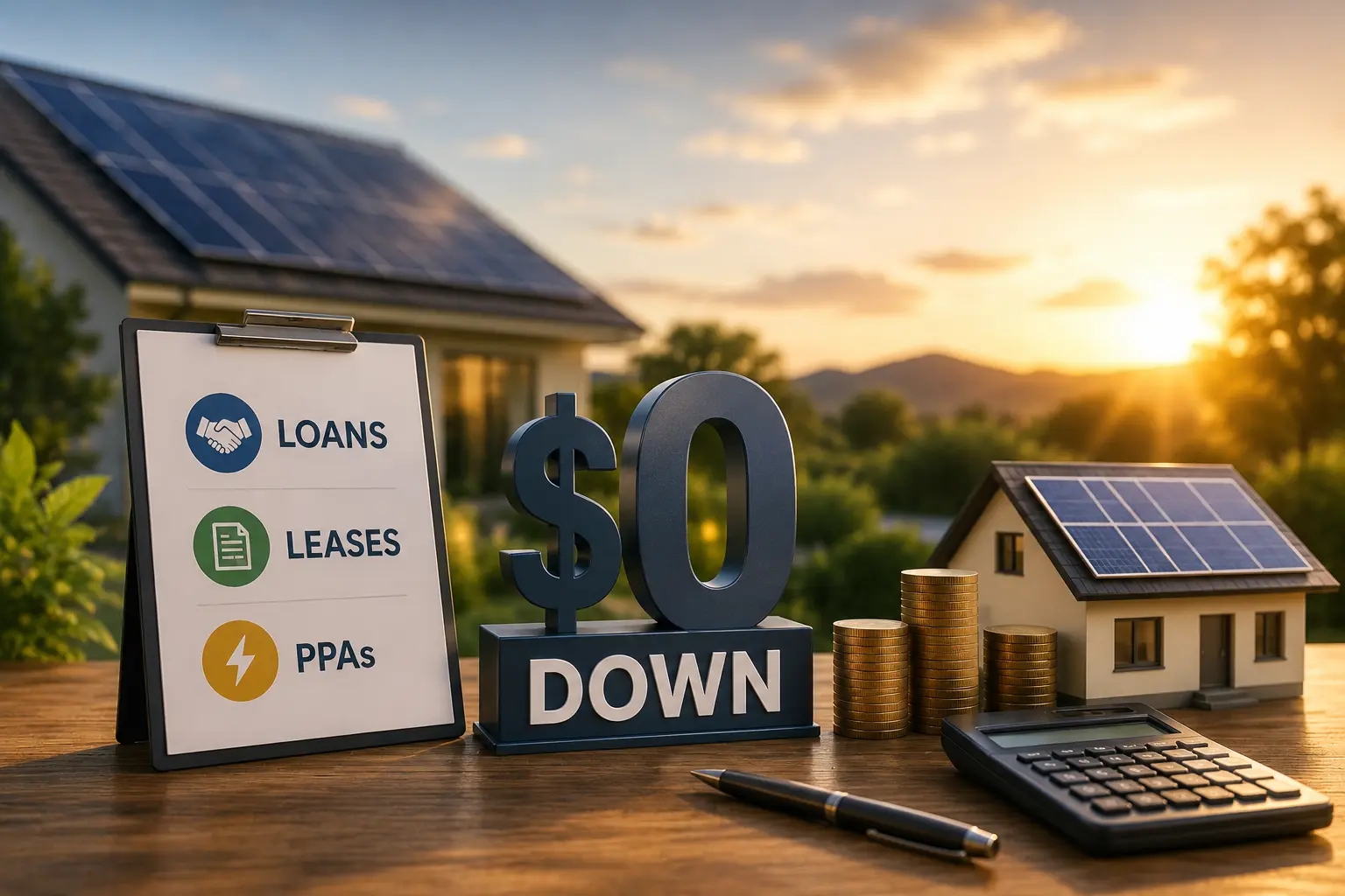Solar Financing Options Explained: $0-Down, Loans, Leases & PPAs Compared
