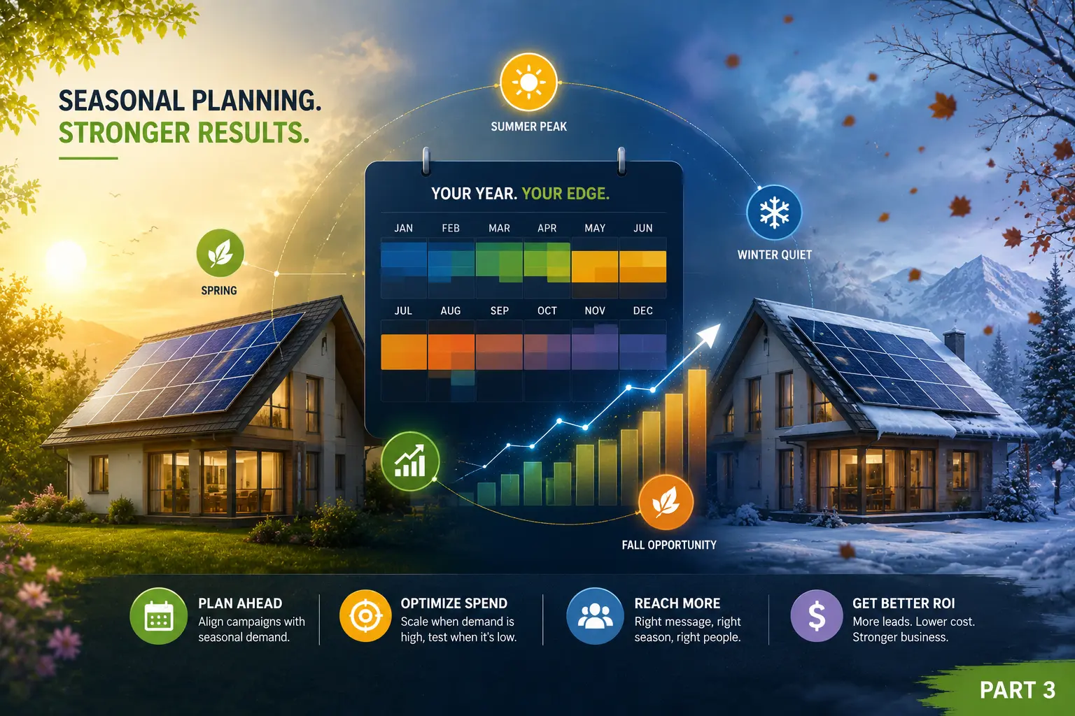 Best Time of Year to Run Solar Ads: A Seasonal Demand Calendar for Installers